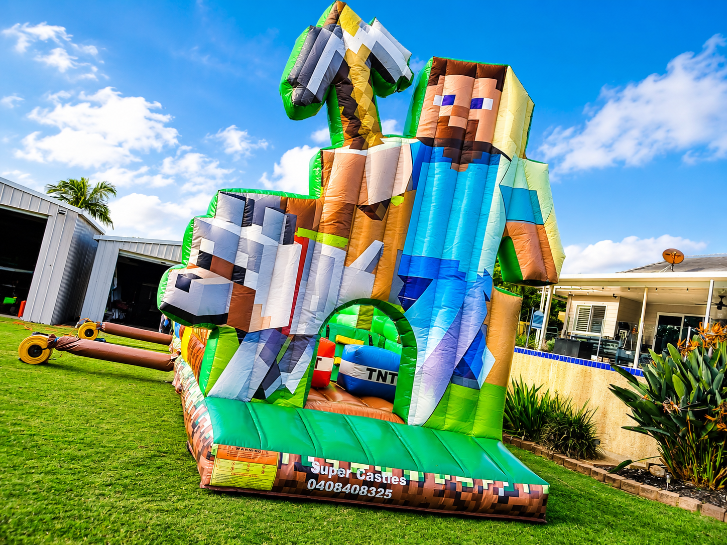 Minecraft 15 Meter Obstacle